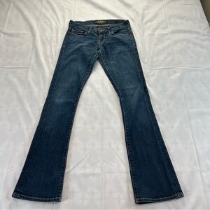 Lucky Brand Dark Blue Cate Boot Jeans sz: 0/25R